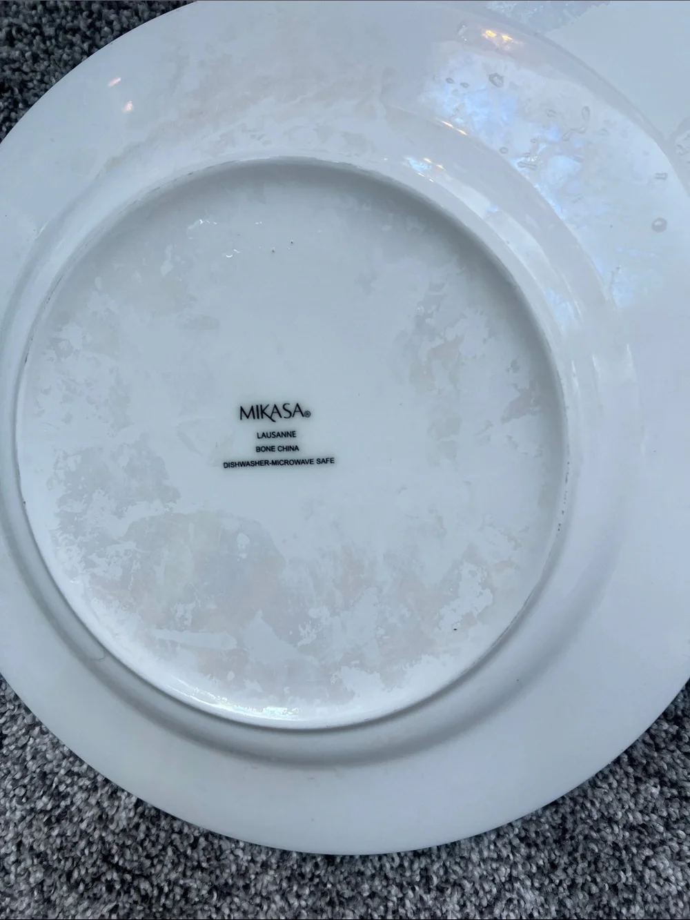 Mikasa   Lausanne Ceramic Dinner Plates - Set of  3